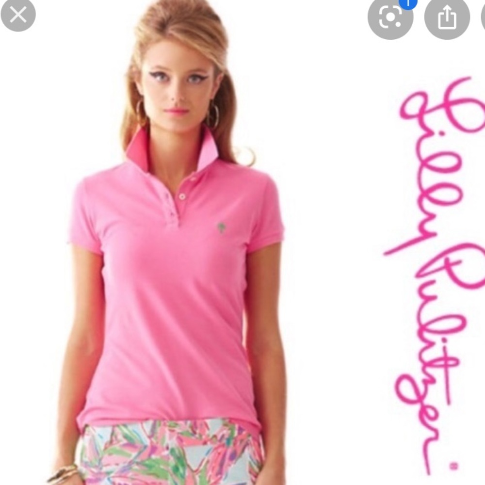 Lilly Pulitzer Polo Top Size Small